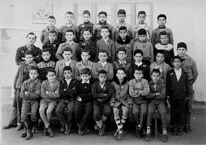 ECOLE DE LA CITE PETIT GARCONS 19XX CM2 M. BERGERET